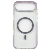 Накладка Shine MagCase Purple для iPhone 17 Air- прозорий