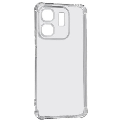 Накладка GETMAN посилені кути для Infinix Hot 50 Pro- прозорий Накладка GETMAN посилені кути для Infinix Hot 50 Pro- прозорий