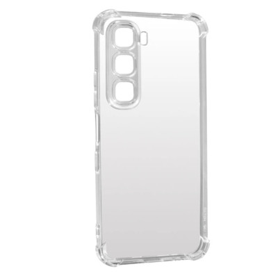 Накладка GETMAN посилені кути для Infinix Hot 60i / 60- прозорий Накладка GETMAN посилені кути для Infinix Hot 60i / 60- прозорий