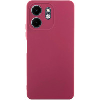 Накладка (з мікрофіброю) GETMAN Liquid Silk Full Camera для Infinix Smart 9 4G / Hot 50i- марсала Накладка (з мікрофіброю) GETMAN Liquid Silk Full Camera для Infinix Smart 9 4G / Hot 50i- марсала