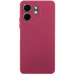Накладка (з мікрофіброю) GETMAN Liquid Silk Full Camera для Infinix Smart 9 4G / Hot 50i- марсала