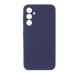 Накладка (з мікрофіброю) GETMAN Liquid Silk Full Camera для Samsung S26 / S26 Pro- темно-синій
