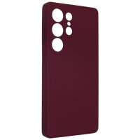 Накладка (з мікрофіброю) GETMAN Liquid Silk Full Camera для Samsung S26 Ultra- марсала Накладка (з мікрофіброю) GETMAN Liquid Silk Full Camera для Samsung S26 Ultra- марсала
