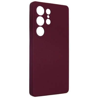 Накладка (з мікрофіброю) GETMAN Liquid Silk Full Camera для Samsung S26 Ultra- марсала Накладка (з мікрофіброю) GETMAN Liquid Silk Full Camera для Samsung S26 Ultra- марсала