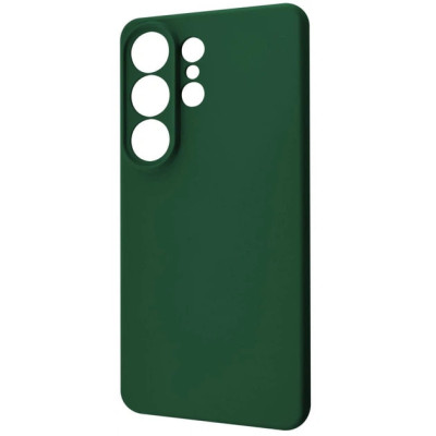 Накладка (з мікрофіброю) GETMAN Liquid Silk Full Camera для Samsung S26 Ultra- темно-зелений Накладка (з мікрофіброю) GETMAN Liquid Silk Full Camera для Samsung S26 Ultra- темно-зелений