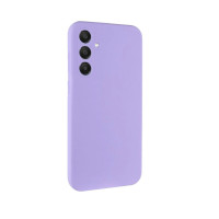 Накладка (з мікрофіброю) GETMAN Liquid Silk Full Camera для Samsung S26 Plus- бузковий