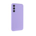 Накладка (з мікрофіброю) GETMAN Liquid Silk Full Camera для Samsung S26 Plus- бузковий