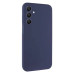 Накладка (з мікрофіброю) GETMAN Liquid Silk Full Camera для Samsung S26 Plus- темно-синій