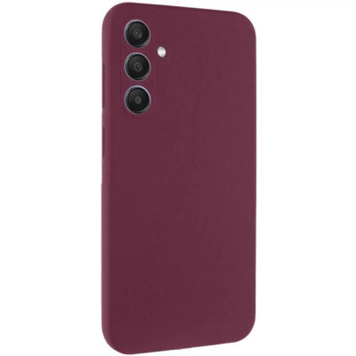 Накладка (з мікрофіброю) GETMAN Liquid Silk Full Camera для Samsung S26 Plus- марсала Накладка (з мікрофіброю) GETMAN Liquid Silk Full Camera для Samsung S26 Plus- марсала