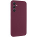 Накладка (з мікрофіброю) GETMAN Liquid Silk Full Camera для Samsung S26 Plus- марсала