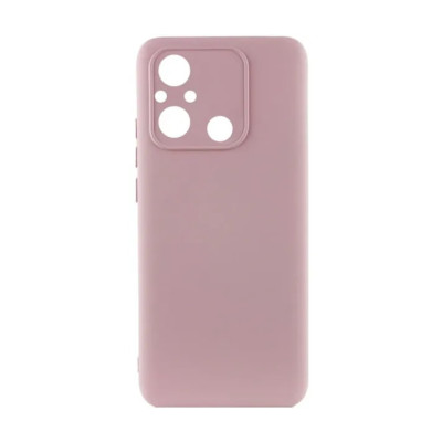 Накладка (з мікрофіброю) GETMAN Liquid Silk Full Camera для Xiaomi Redmi 12C / Poco C55- рожевий пісок Накладка (з мікрофіброю) GETMAN Liquid Silk Full Camera для Xiaomi Redmi 12C / Poco C55- рожевий пісок