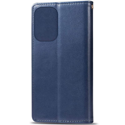 Чохол-книжка GETMAN Gallant шкіряний для Xiaomi Poco X8 Pro Max- синій