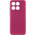 Накладка (з мікрофіброю) GETMAN Liquid Silk Full Camera для Motorola Edge 60 Fusion- марсала