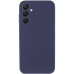 Накладка (з мікрофіброю) GETMAN Liquid Silk Full Camera для Samsung A27- темно-синій