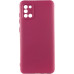 Накладка (з мікрофіброю) GETMAN Liquid Silk Full Camera для Samsung A31 / A315- марсала