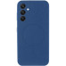 Накладка (з мікрофіброю) Silicone Cover Lakshmi Full Camera with Magnetic для Samsung A37 5G- темно-синій