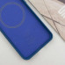 Накладка (з мікрофіброю) Silicone Cover Lakshmi Full Camera with Magnetic для Samsung A37 5G- темно-синій