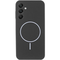 Накладка (з мікрофіброю) Silicone Cover Lakshmi Full Camera with Magnetic для Samsung S25 FE- чорний