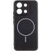 Накладка (з мікрофіброю) Silicone Cover Lakshmi Full Camera with Magnetic для Xiaomi Redmi 15C (UA/Europe 173mm)- чорний