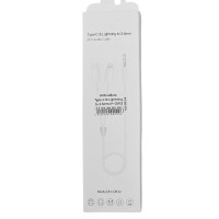 AUX кабель Type-C & Lightning to 3.5mm JH-CM32 AUX кабель Type-C & Lightning to 3.5mm JH-CM32