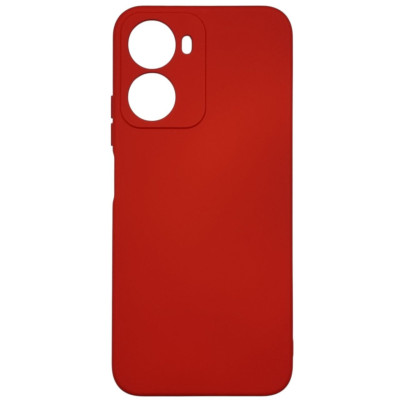Накладка (з мікрофіброю) Soft Silk для Xiaomi Redmi 15A 5G- червоний