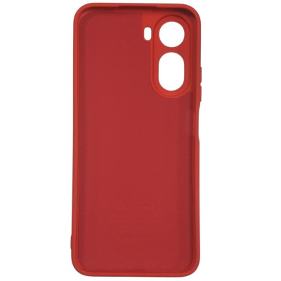 Накладка (з мікрофіброю) Soft Silk для Xiaomi Redmi A7 Pro 4G / Poco C81- червоний