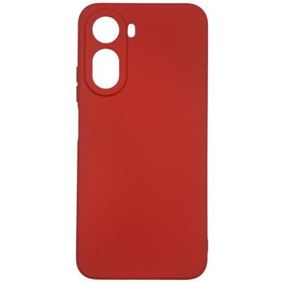 Накладка (з мікрофіброю) Soft Silk для Xiaomi Redmi A7 Pro 4G / Poco C81- червоний