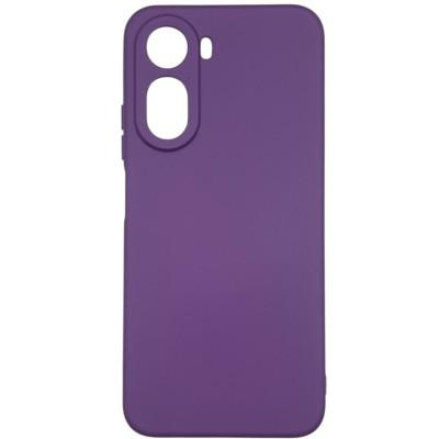 Накладка (з мікрофіброю) Soft Silk для Xiaomi Redmi A7 Pro 4G / Poco C81- фіолетовий