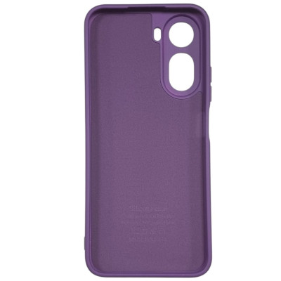 Накладка (з мікрофіброю) Soft Silk для Xiaomi Redmi A7 Pro 4G / Poco C81- фіолетовий