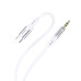 AUX кабель Jokade JA106 LINGYUE silicone (3.5мм to Type-C) 1m- білий