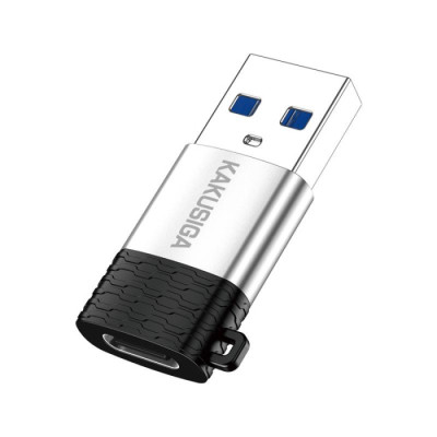 Перехідник Kakusiga KSC-1421 USB Male to USB-C Female- чорний Перехідник Kakusiga KSC-1421 USB Male to USB-C Female- чорний