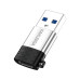 Перехідник Kakusiga KSC-1421 USB Male to USB-C Female- чорний