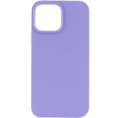 Накладка (з мікрофіброю) NO LOGO with Magnetic для iPhone 14 Pro Max- бузковий Накладка (з мікрофіброю) NO LOGO with Magnetic для iPhone 14 Pro Max- бузковий