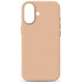 Накладка (з мікрофіброю) NO LOGO with Magnetic для iPhone 16- золото пустелі