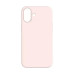Накладка (з мікрофіброю) NO LOGO with Magnetic для iPhone 16- рожевий пісок