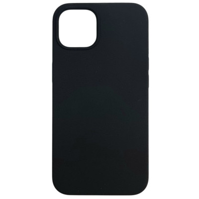 Накладка (з мікрофіброю) NO LOGO with Magnetic для iPhone 16 Pro Max- чорний Накладка (з мікрофіброю) NO LOGO with Magnetic для iPhone 16 Pro Max- чорний