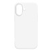 Накладка (з мікрофіброю) NO LOGO with Magnetic для iPhone 17- білий