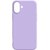Накладка (з мікрофіброю) NO LOGO with Magnetic для iPhone 17- бузковий