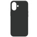 Накладка (з мікрофіброю) NO LOGO with Magnetic для iPhone 17- чорний