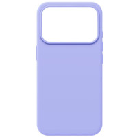 Накладка (з мікрофіброю) NO LOGO with Magnetic для iPhone 17 Pro / 18 Pro- бузковий Накладка (з мікрофіброю) NO LOGO with Magnetic для iPhone 17 Pro / 18 Pro- бузковий