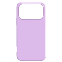 Накладка (з мікрофіброю) NO LOGO with Magnetic для iPhone 17 Pro / 18 Pro- лавандовий