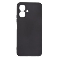 Накладка (з мікрофіброю) GETMAN Liquid Silk Full Camera для Infinix Smart 10- чорний