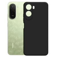 Накладка (з мікрофіброю) GETMAN Liquid Silk Full Camera для Xiaomi Redmi A7 Pro 4G / Poco C81- чорний