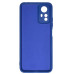 Накладка (з мікрофіброю) GETMAN Liquid Silk Full Camera для Xiaomi Redmi Note 12s- королівський синій