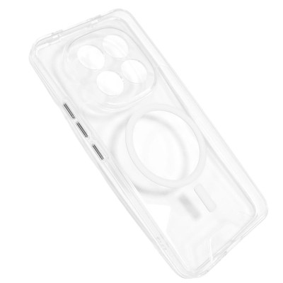 Накладка TPU Space Case with Magnetic для Xiaomi Redmi Note 15 Pro 4G- прозорий Накладка TPU Space Case with Magnetic для Xiaomi Redmi Note 15 Pro 4G- прозорий