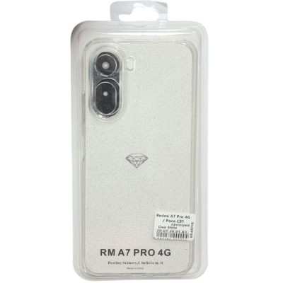 Накладка Clear Shine для Xiaomi Redmi A7 Pro 4G / Poco C81- прозорий