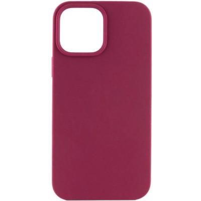 Накладка (з мікрофіброю) NO LOGO Silk Full Protective для iPhone 11- сливовий Накладка (з мікрофіброю) NO LOGO Silk Full Protective для iPhone 11- сливовий