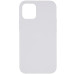 Накладка (з мікрофіброю) NO LOGO Silk Full Protective для iPhone 11- білий