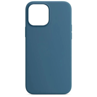 Накладка (з мікрофіброю) NO LOGO Silk Full Protective для iPhone 11- чорничний Накладка (з мікрофіброю) NO LOGO Silk Full Protective для iPhone 11- чорничний