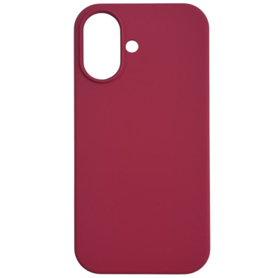 Накладка (з мікрофіброю) NO LOGO Silk Full Protective для iPhone 17- червона троянда Накладка (з мікрофіброю) NO LOGO Silk Full Protective для iPhone 17- червона троянда